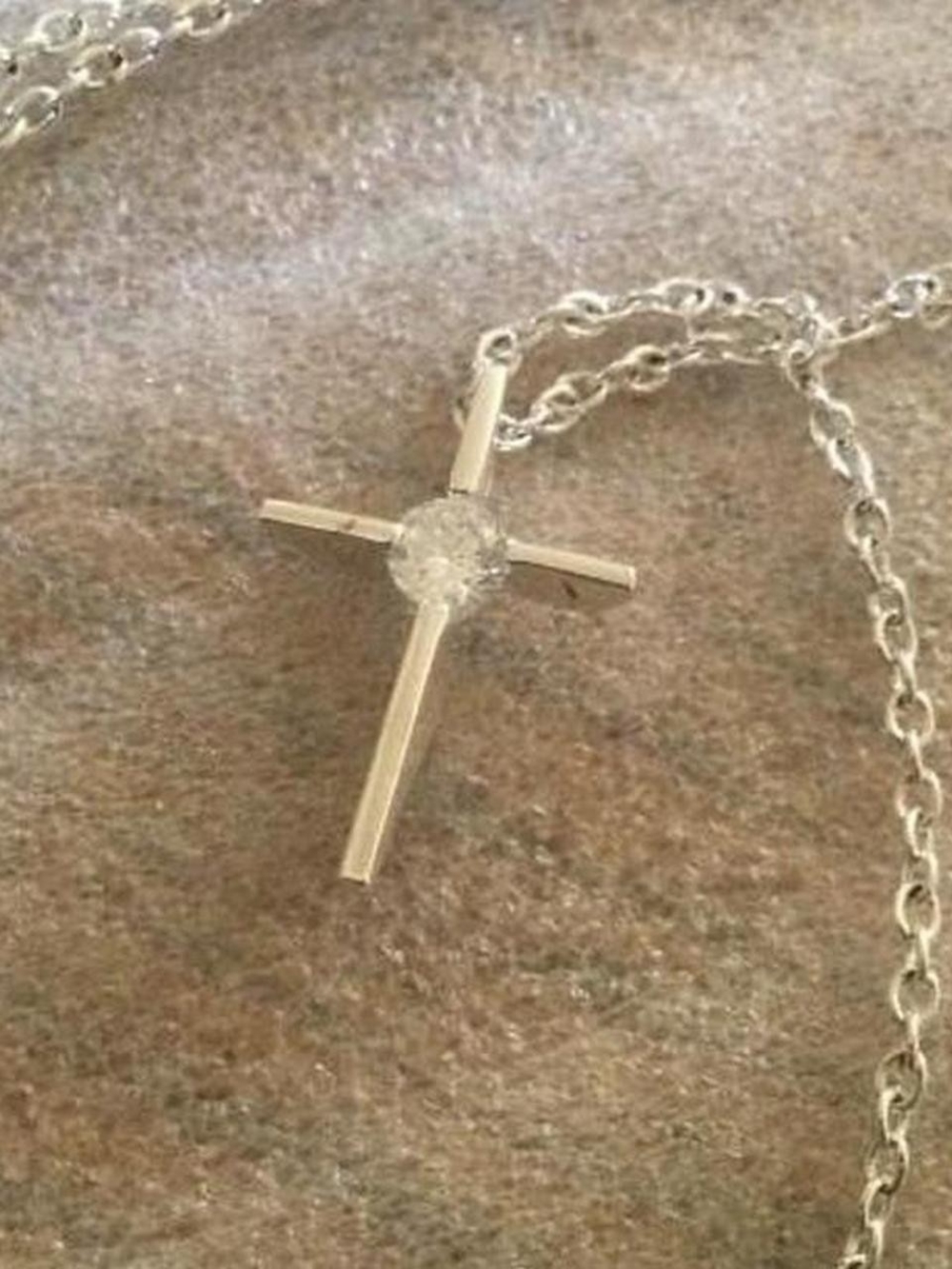Tiny Cross Necklace